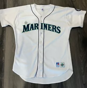 Camiseta Griffey Seattle Mariners Colección Diamante 48 Russell Manchas Atléticas - Imagen 1 de 13