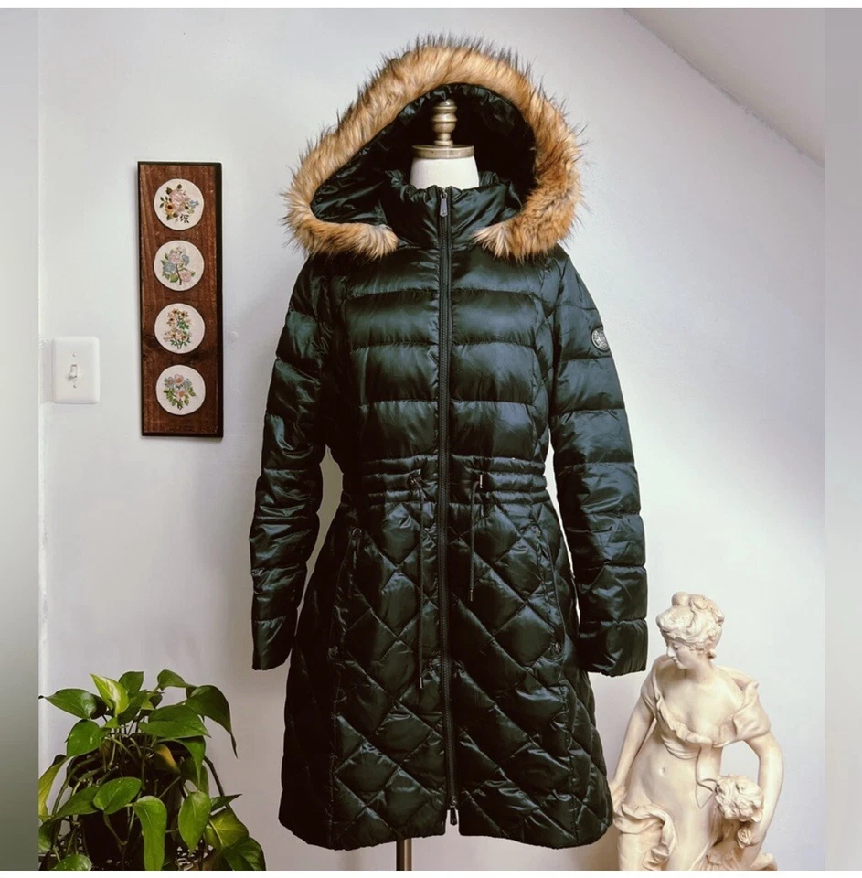 Chaqueta acolchada de plumón Dawn Levy "Kourtney" L Foto 1 de 4