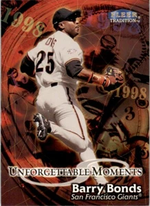 1998 Fleer Tradition #577 Barry Bonds UM - Picture 1 of 2