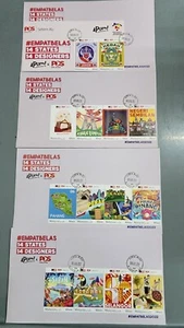 #empatbelas Hari Kebangsaan APOM x Pos Malaysia First Day Cover FDC 2022 - Picture 1 of 1