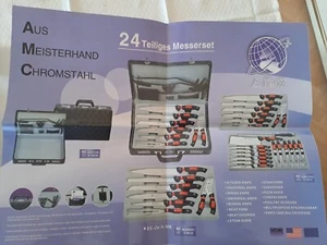 Messer-Set Koffer 24-teilig - Bild 1 von 6