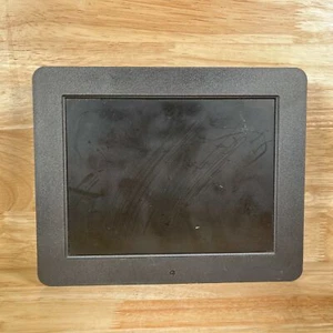 Pandigital PAN8004W01C Black USB/ Bluetooth 8" LCD Digital Picture Frame - Picture 1 of 4