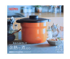 Thermos vacuum heating cooker shuttle chef 4.3 L Orange KBJ-4500 Orange DHL Fast
