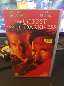 The Ghost And The Darkness (VHS, 2000) Michael Douglas, Val Kilmer - Picture 1 of 6