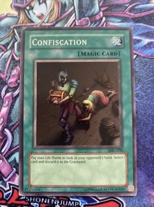 (AA) FREE SHIPPING Confiscation MRL-038 Super Rare Yu-Gi-Oh! Unlimited HP - Picture 1 of 10