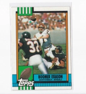 TARJETA DE FÚTBOL AMERICANO BOOMER ESIASON 1990 TOPPS - ¡SE ENVÍA GRATIS A EE. UU.!! - Imagen 1 de 24