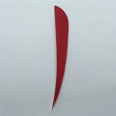 100pcs 4inch Parabolic Archery Arrow Fletches Feather Fletching RW - Image 1 of 4