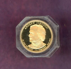2011 S ~ ANDREW JOHNSON PRESIDENTIAL DOLLAR ROLL~ PROOF ~20 COINS~ ANACS PR68 - Picture 1 of 2