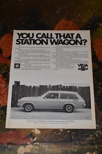Pubblicità Stampa Chevrolet Vega 1971 Vintage - Foto 1 di 1