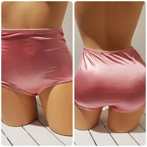 Vanity Fair Satin Stretch Shiny Support Panty 7/L Baby Doll PINK 40301 - Picture 1 of 7