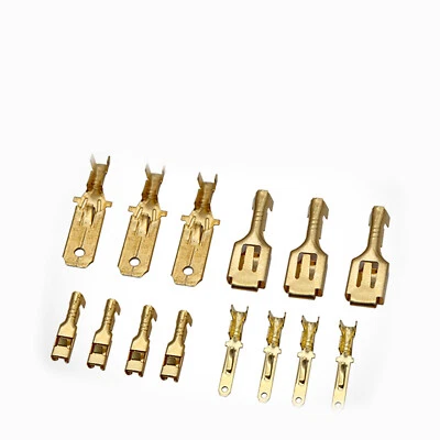 6.3 2.8mm Electrical Connector Terminal Block Male Female Car Motorcycle Scooter - Image 1 of 4