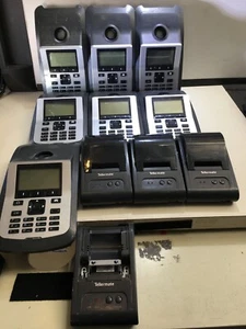 11X: TELLERMATE T-iX 3500 CURRENCY MONEY COUNTING MACHINE W/ BIXOLON PRINTERS - Picture 1 of 12
