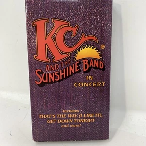 KC And The Sunshine Band In Concert VHS Tape (1991, Rhino Home Video) Rare - Picture 1 of 7