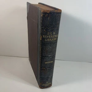 I.C.S. Reference Library DRAWING Sketches Geometrical Mechanical 1905 ICS Book - Picture 1 of 9