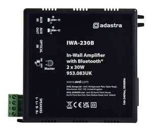 Adastra IWA230B In-wall Amplifier with Bluetooth 2 x 30W - Picture 1 of 1