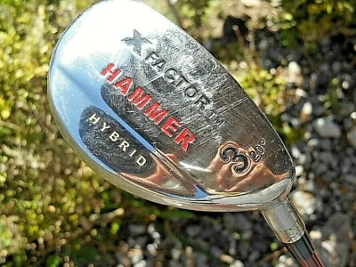 HAMMER X Factor 20 Degree #3 Hybrid RH Flex Graphite Golf Club 42.5" - Image 1 of 4