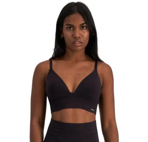 3 x Womens Jockey Skimmies Bralett Black Lightweight Bra - Picture 1 of 7