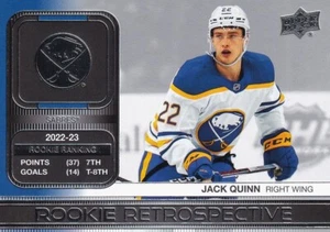 23-24 UPPER DECK ROOKIE RETROSPECTIVE - PICK FROM LIST - FREE COMBINED SHIPPING - Picture 1 of 9