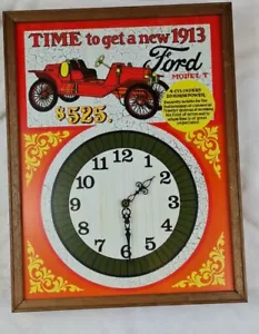 Vintage Ford Wanduhr-Retro-Werbung 1913 Modell T - Bild 1 von 4