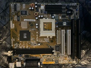 Scheda madre Asus SPAX-M Socket 7 (HP OEM) usata - Foto 1 di 9