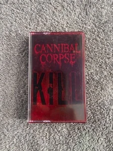 Cannibal Corpse "Kill" Red Cassette Tape Hells Headbangers 2023 MC-147 Death Met - Picture 1 of 5