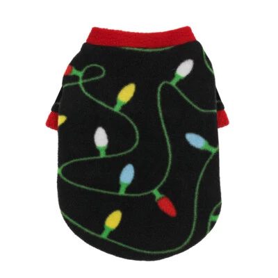 Christmas Dog Clothes Warm Fleece - Image 1 of 3