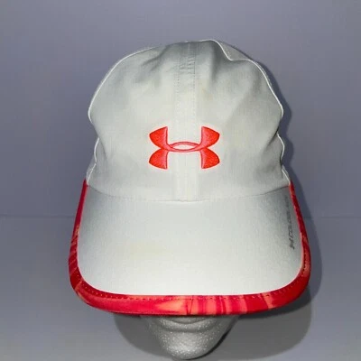 Under Armour Coldblack Baseball Cap Pink and White Lightweight Style 1239498 - Image 1 of 4