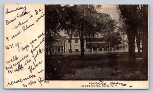 Cartolina K6/Clyde New York c1910 Clyde Hotel Building 14 - Foto 1 di 4