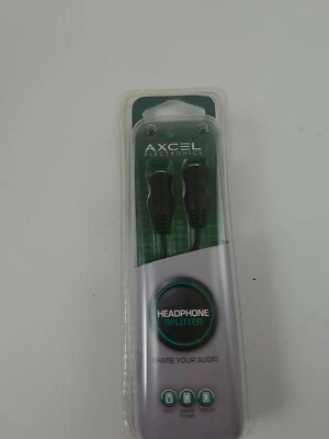 Axcel Electronics Headphone Splitter New In Box AXC-HSS-B - Image 1 of 4