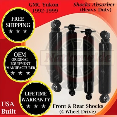 Amortiguadores delanteros y traseros Gabriel OEM para GMC Yukon HD 1992-1999 4x4 garantía de por vida Foto 1 de 4