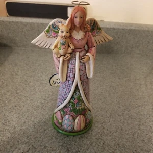 Jim Shore In Praise Of Easter Miracles Holiday Angels #4026440 7.5 inch with tag - Picture 1 of 3