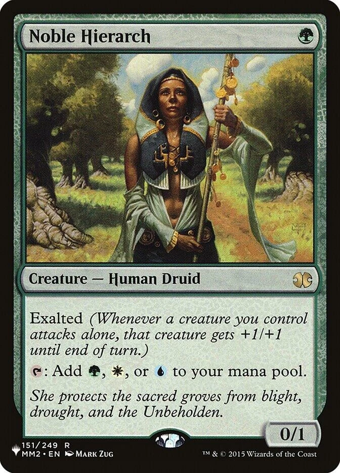 Noble Hierarch 151/249 NM Normal The List Reprints MTG EN - Image 1 of 1