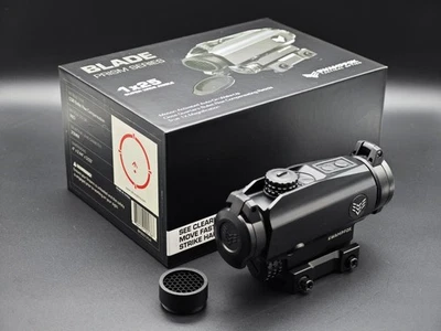 Swampfox Blade Prism 1x25 Super Wide Angle CQB Optic Red/Green BRC Reticle Sight
