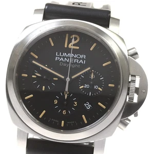 PANERAI Luminor Daylight PAM00356 Chronograph Black Dial Automatic Men's_826090 - Picture 1 of 6