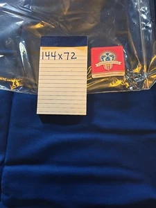 Quilting  Fabric.  Blue Backing. 144 X 72. - Picture 1 of 5