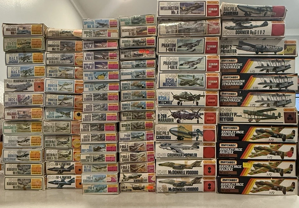 Matchbox  1/72 SCALE AIRPLANE MODEL KITS  - FREE SHIPPING - Image 1 of 4