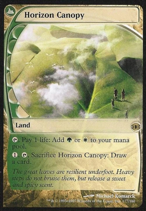 MTG English Horizon Canopy Medium Play Foil Futuresight - Image 1 of 1