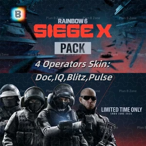 Rainbow six 4 Operators Skin: Doc,IQ,Blitz,Pulse. - Fast Delivery - Picture 1 of 2