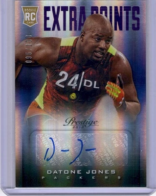 Datone Jones 2013 Panini Prestige #224 Extra Points Purple Rookie #/100 - Image 1 of 2