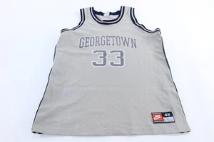 Nike Logo Georgetown University Alonzo Mourning Basketball Jersey - Picture 1 of 4