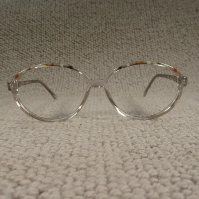 Dunelm Glasses Frames PRU C3 Clear Oval Full Frame Eyewear Spectacles - Image 1 of 4