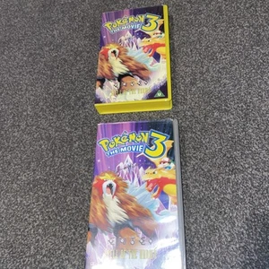 Pokemon The Movie 3 - Vintage Vhs - Tested Works - Picture 1 of 11