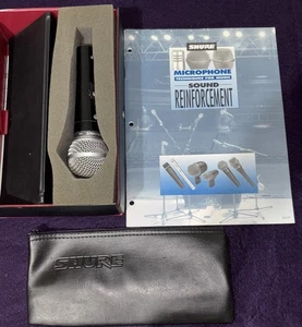 Shure PROLOGUE 14L Microfono Custodia Plastica Istruzioni Adesivo Catalogo Per Ricambi - Foto 1 di 14