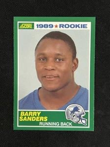 1989 Score #257 Barry Sanders RC Rookie Mint Detroit Lions HOF *508 - Picture 1 of 2