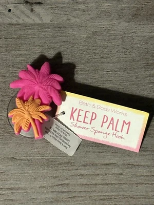 Губчатый крюк для душа Bath and Body works KEEP PALM новый РЕДКИЙ - Изображение 1 из 2