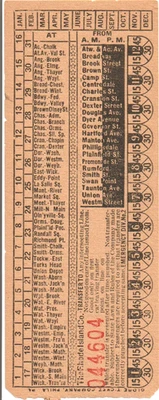 Traslado en tranvía: The Rhode Island Co., Providence, RI - 1916 Foto 1 de 2