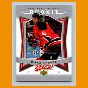 Mark Fraser Rookie #318 2007-08 Upper Deck MVP New Jersey Devils Hockey Card NHL - Picture 1 of 3