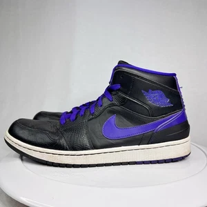 Nike Air Jordan 1 Retro 86 Dark Concord Black Purple 644490-014 Men’s Size 13 - Picture 1 of 9