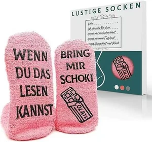 Geschenk Socken Damen – Witzige Sprüche Wenn Du Das Lesen Kannst Geschenkidee - Bild 1 von 6