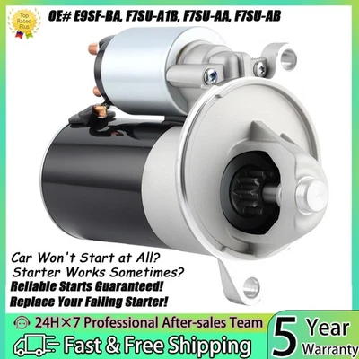 Starter For 1987-2002 Ford Bronco Cougar E-150 E-250 E-350 F-150 F-250 F-350 Foto 1 de 4